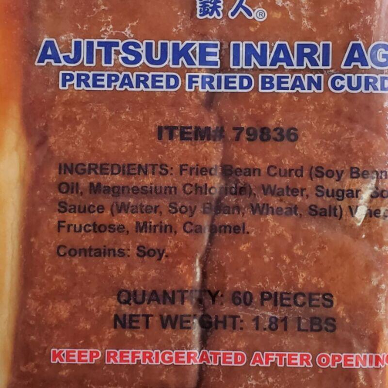 Ajitsuke Inari  60pcs / PK